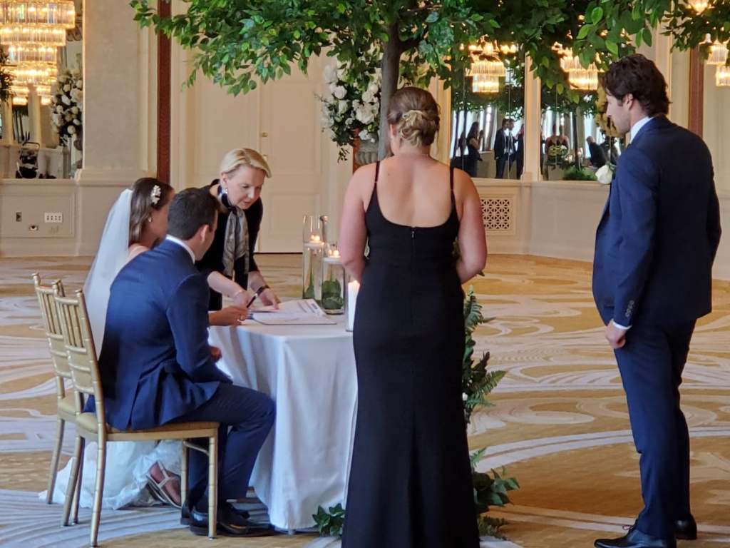 intimate-weddings-fairmont-royal-york-covid-covid19-toronto-downtown-officiant-ceremony-hotel-oshawa-peterborough-bobcaygeon-cobourg-photographer-caterer-makeup-artist-dress